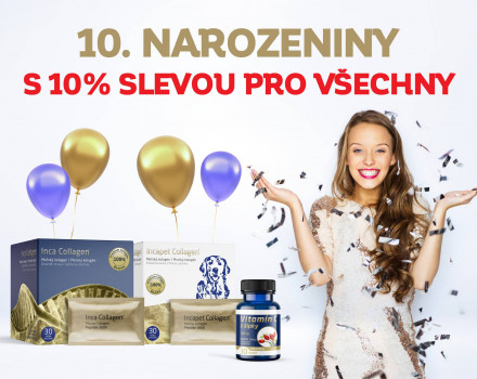 Oslavujte s Inca Collagen po celé léto! Máme zde slevu pro každého
